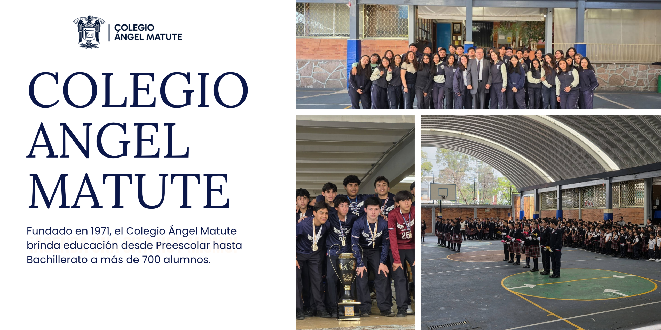 header Colegio Angel Matute